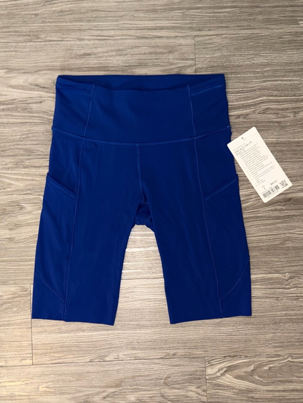 lululemon athletica Royal Blue High-Rise Bike Shorts